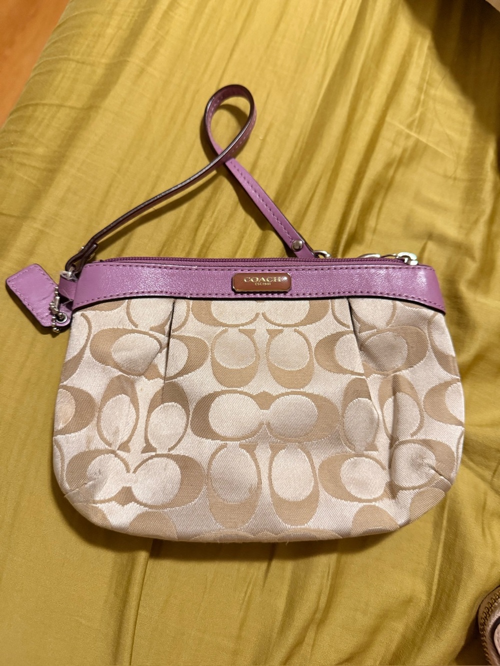 Coach wristlet